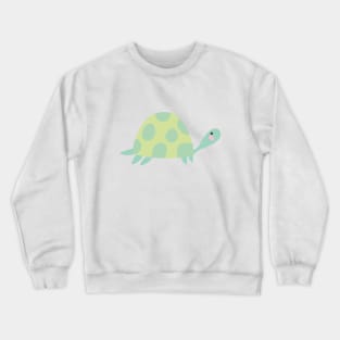 Cute Green Turtle Crewneck Sweatshirt